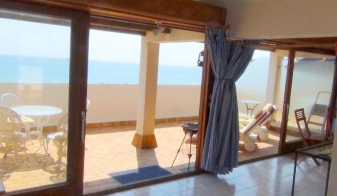 Appartement d'une chambre a Saint Cyprien a 200 m de la plage avec vue sur la mer et balcon amenage