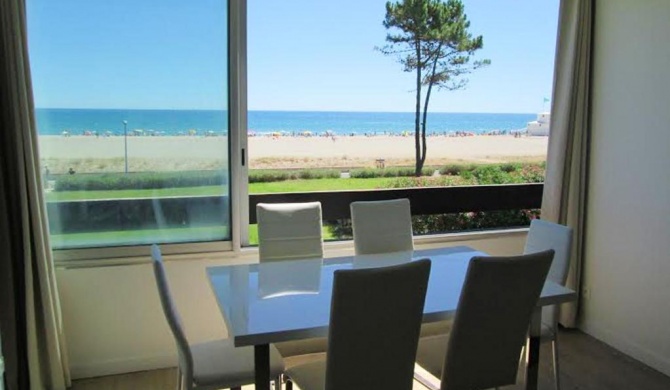 Appartement d'une chambre a Saint Cyprien a 100 m de la plage avec vue sur la mer et wifi